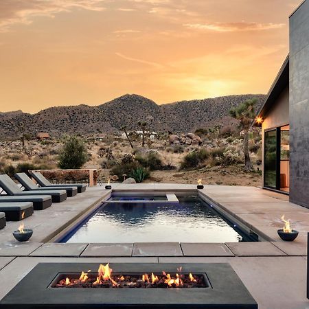 Amaru Muru - Luxury Retreat With Pool/Hot Tub/Yoga Joshua Tree Eksteriør bilde