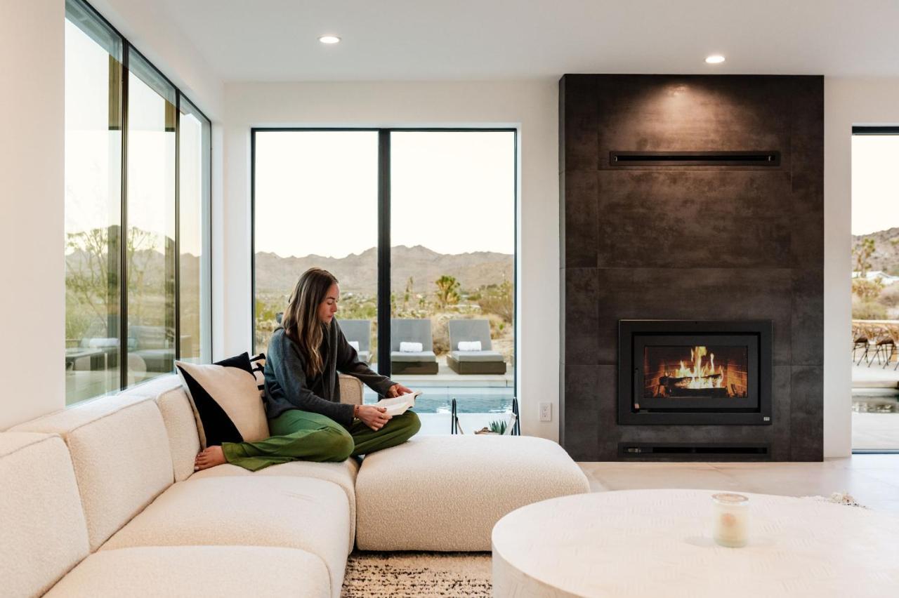 Amaru Muru - Luxury Retreat With Pool/Hot Tub/Yoga Joshua Tree Eksteriør bilde