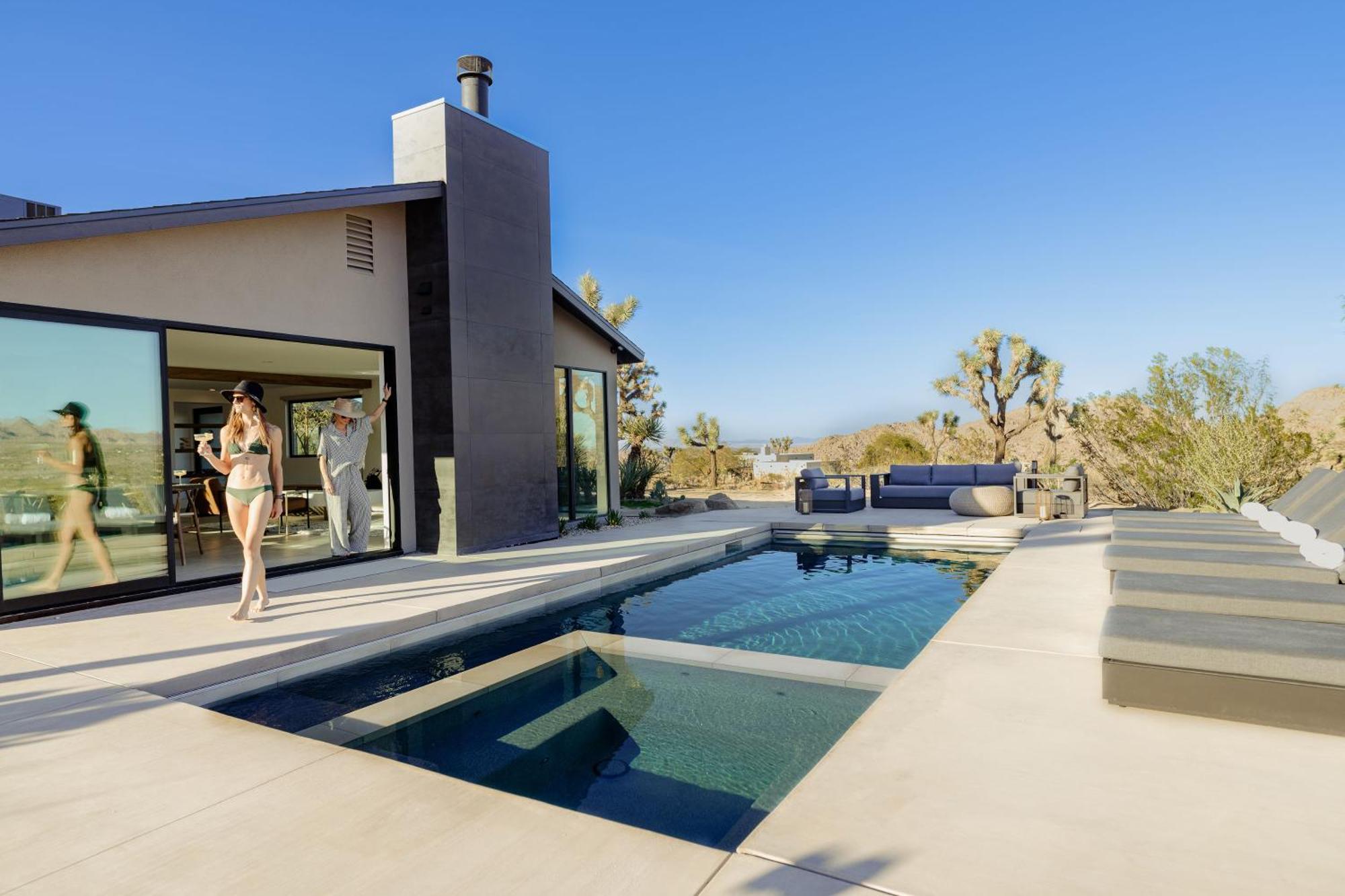 Amaru Muru - Luxury Retreat With Pool/Hot Tub/Yoga Joshua Tree Eksteriør bilde