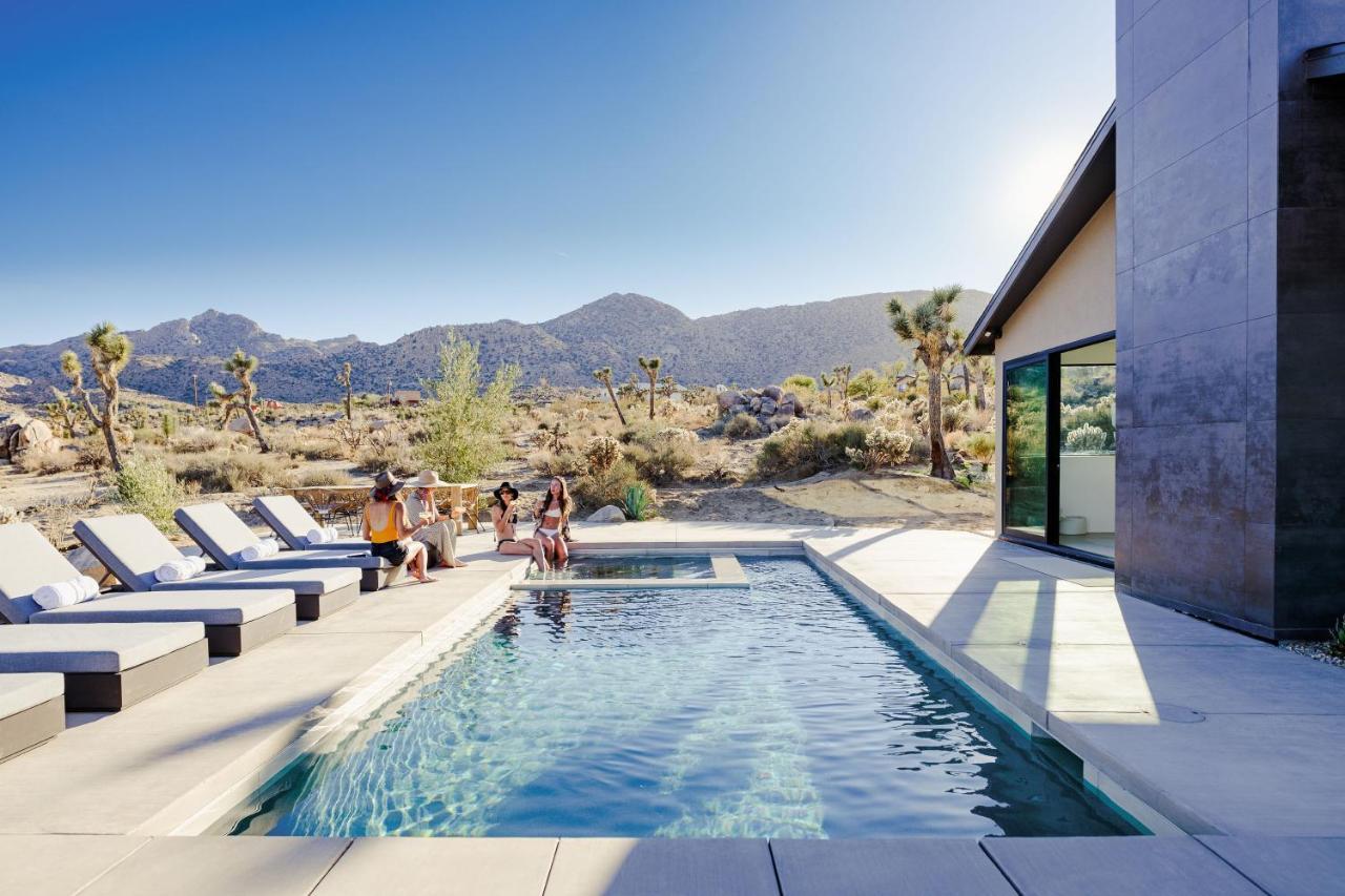 Amaru Muru - Luxury Retreat With Pool/Hot Tub/Yoga Joshua Tree Eksteriør bilde