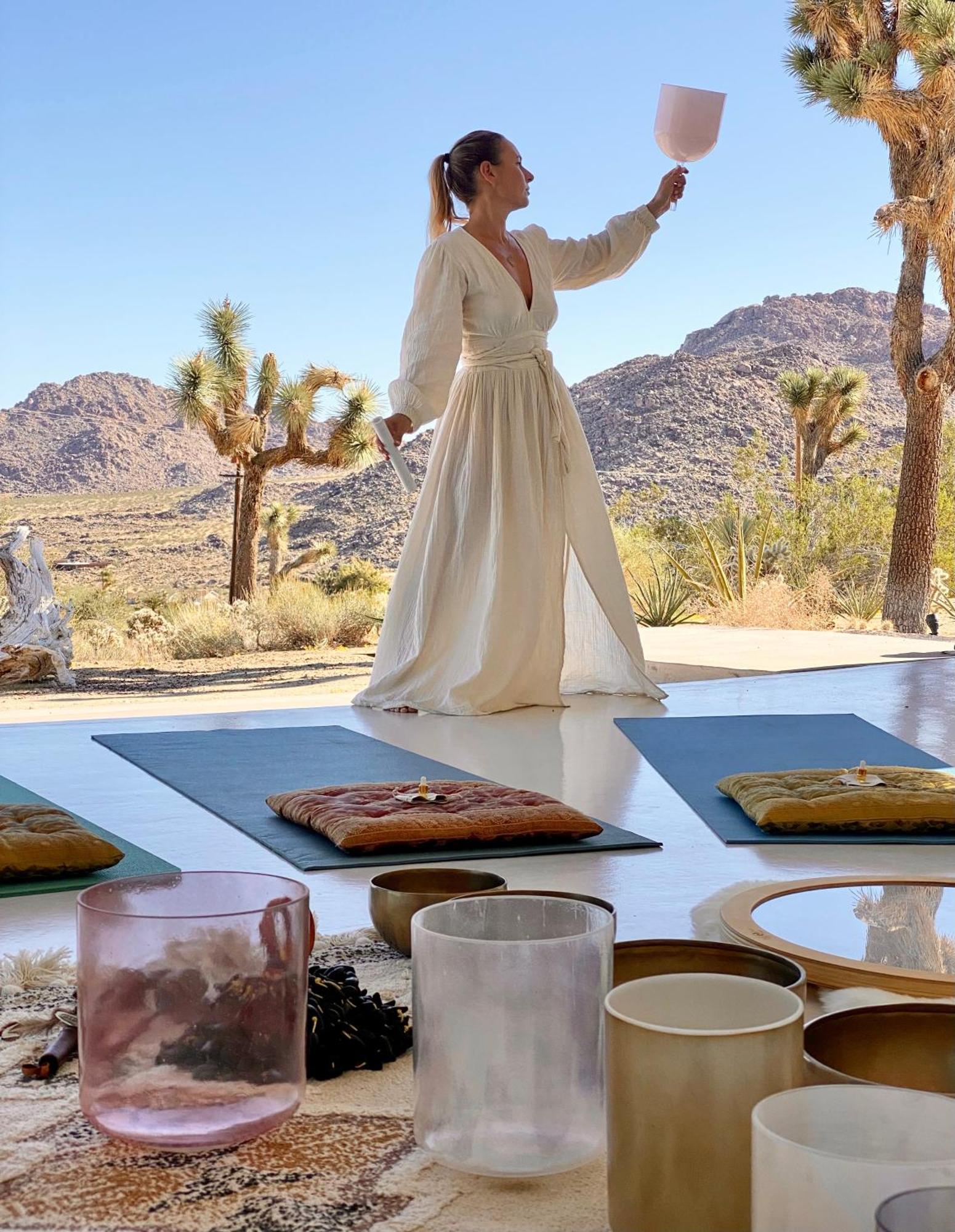 Amaru Muru - Luxury Retreat With Pool/Hot Tub/Yoga Joshua Tree Eksteriør bilde