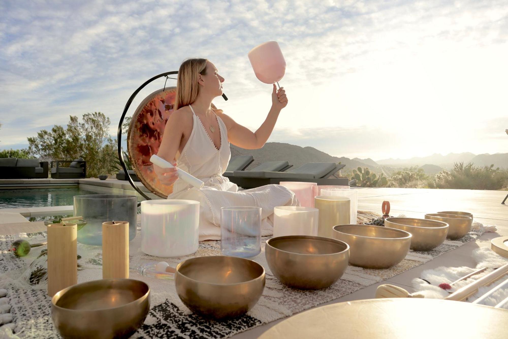Amaru Muru - Luxury Retreat With Pool/Hot Tub/Yoga Joshua Tree Eksteriør bilde