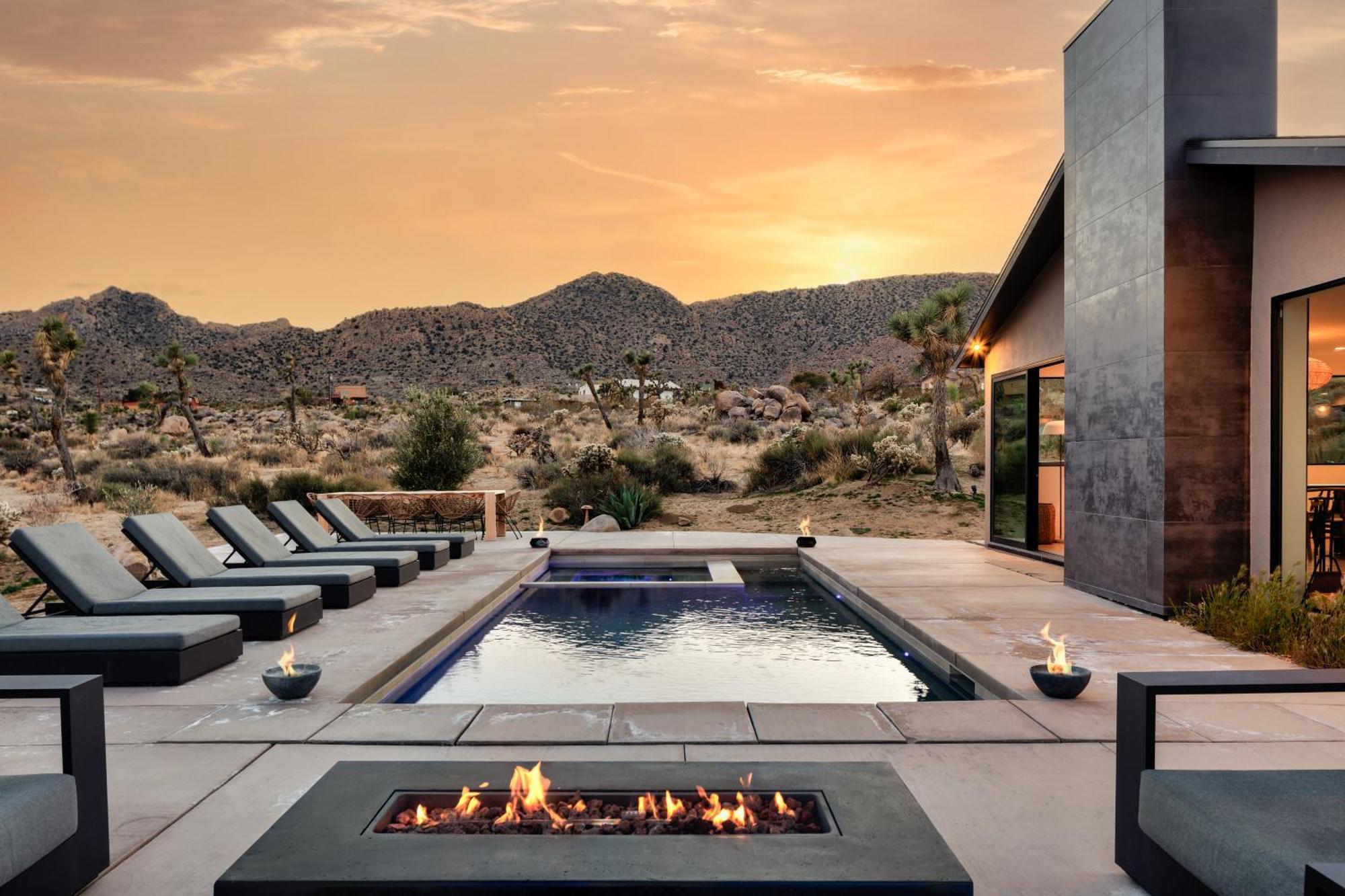 Amaru Muru - Luxury Retreat With Pool/Hot Tub/Yoga Joshua Tree Eksteriør bilde